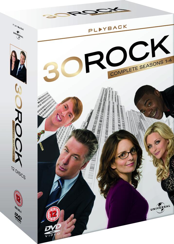 30 Rock Seasons 1 to 4 DVD