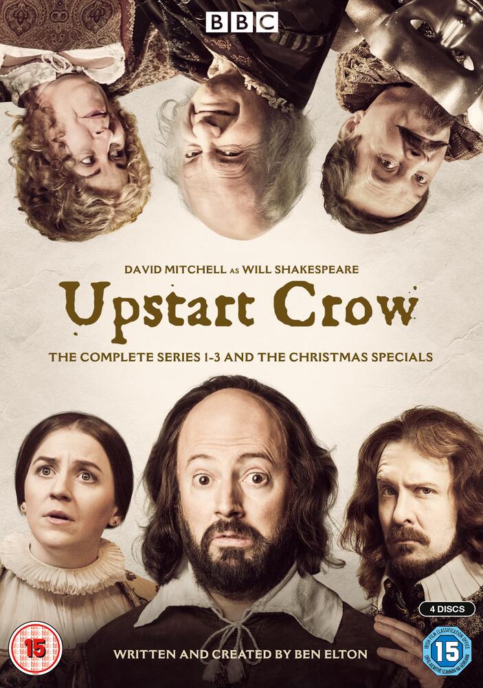 Upstart Crow The Complete Series 1 to 3 And Christmas Special DVD