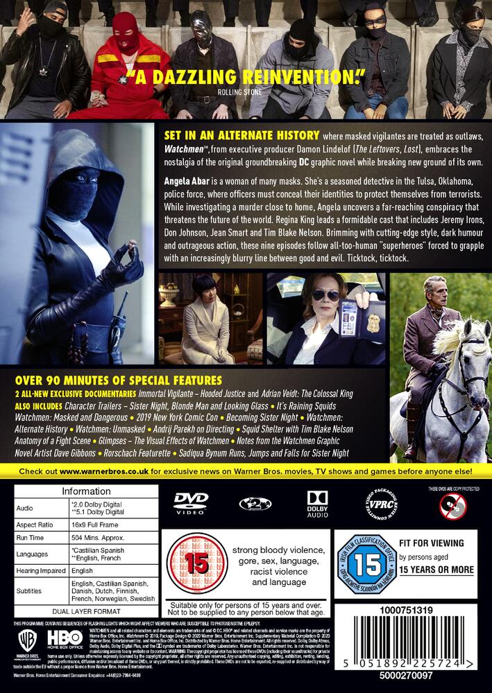Watchmen Season 1 DVD