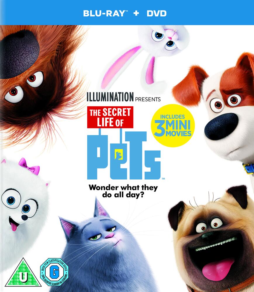 The Secret Life Of Pets Blu-Ray + DVD