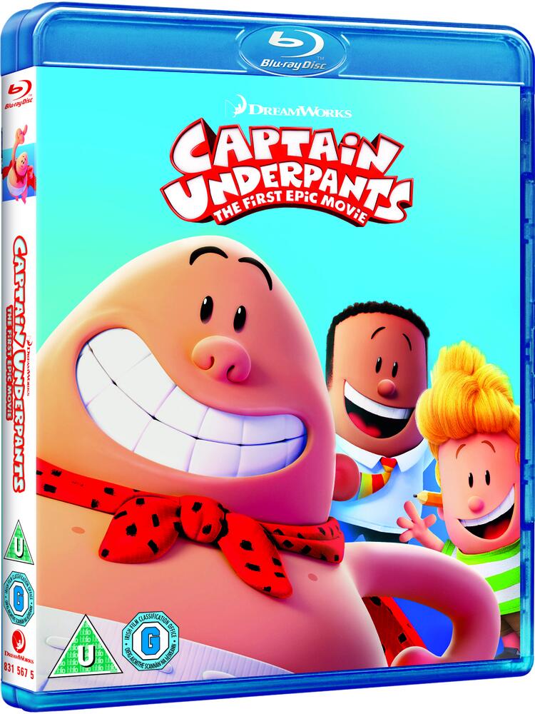 Captain Underpants Blu-Ray
