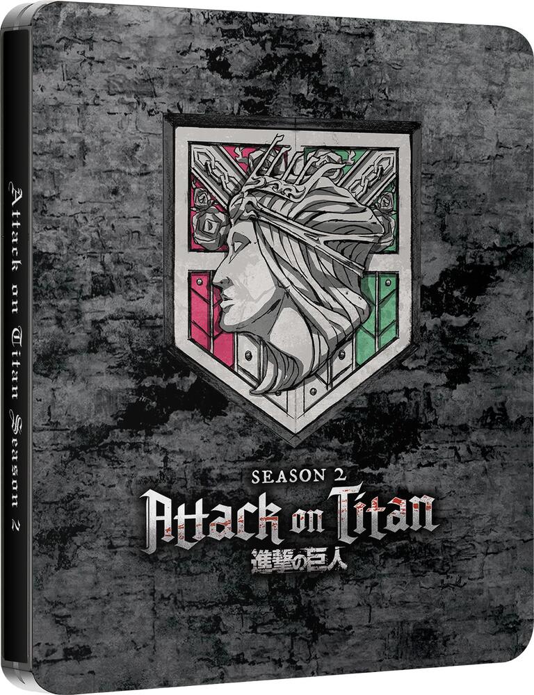 Attack On Titan Season 2 Limited Edition Steelbook Blu-Ray