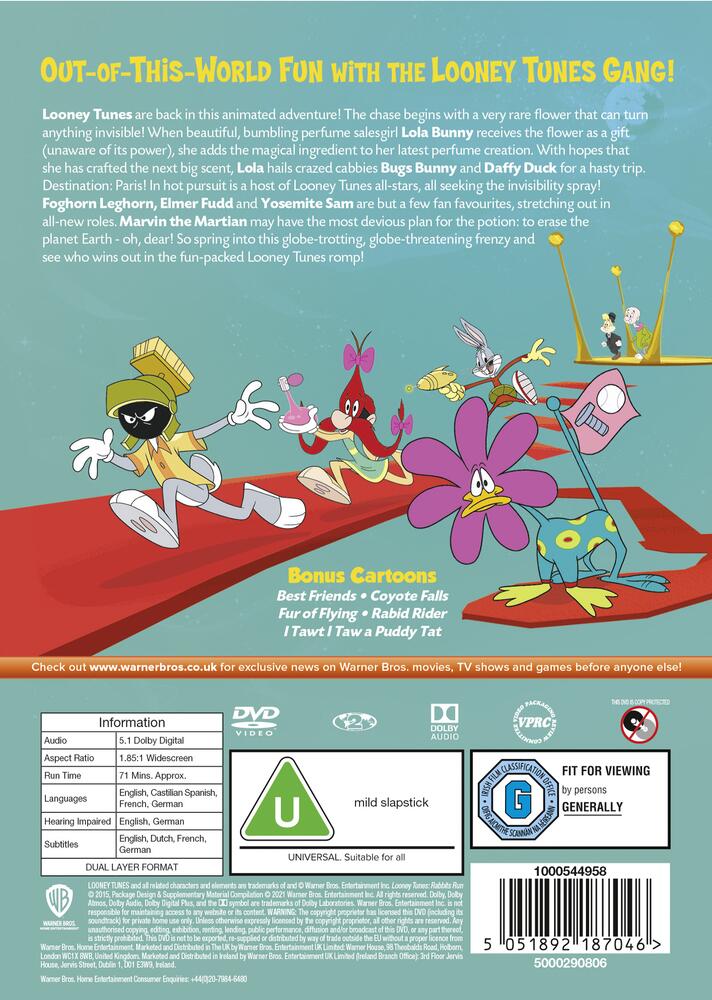 Looney Tunes (Original Movie) Rabbit Run DVD | Deff.com