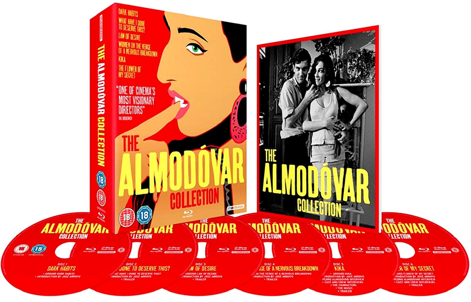 Almodovar Boxset DVD