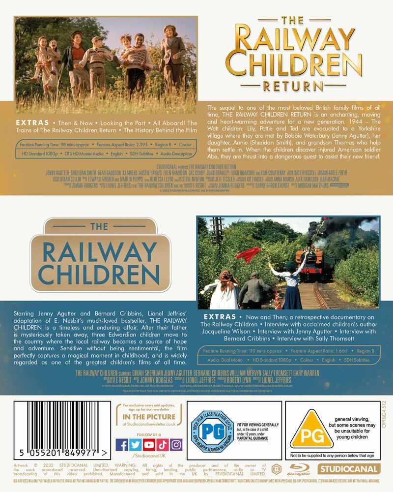 The Railway Children / The Railway Children Return Blu-Ray