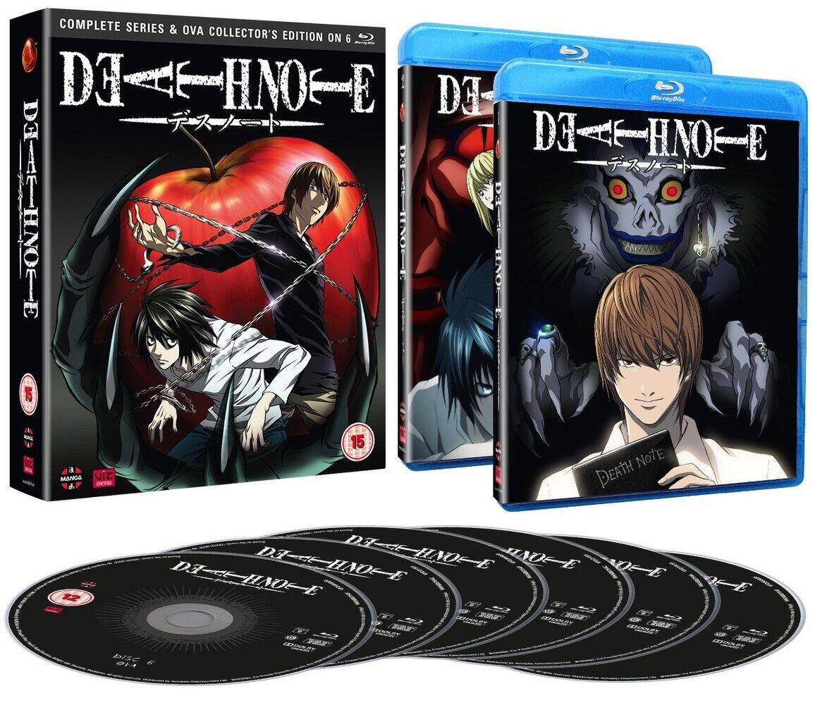 Death Note - The Complete Series and OVA Collectors Edition Blu-Ray