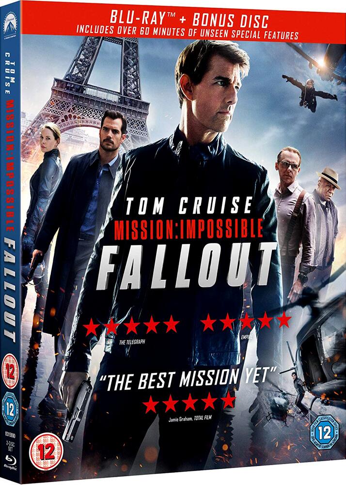 Mission Impossible 6 - Fallout Blu-Ray