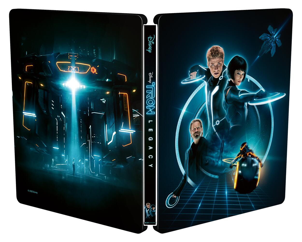 Tron Legacy Limited Edition Steelbook 4K Ultra HD + BluRay