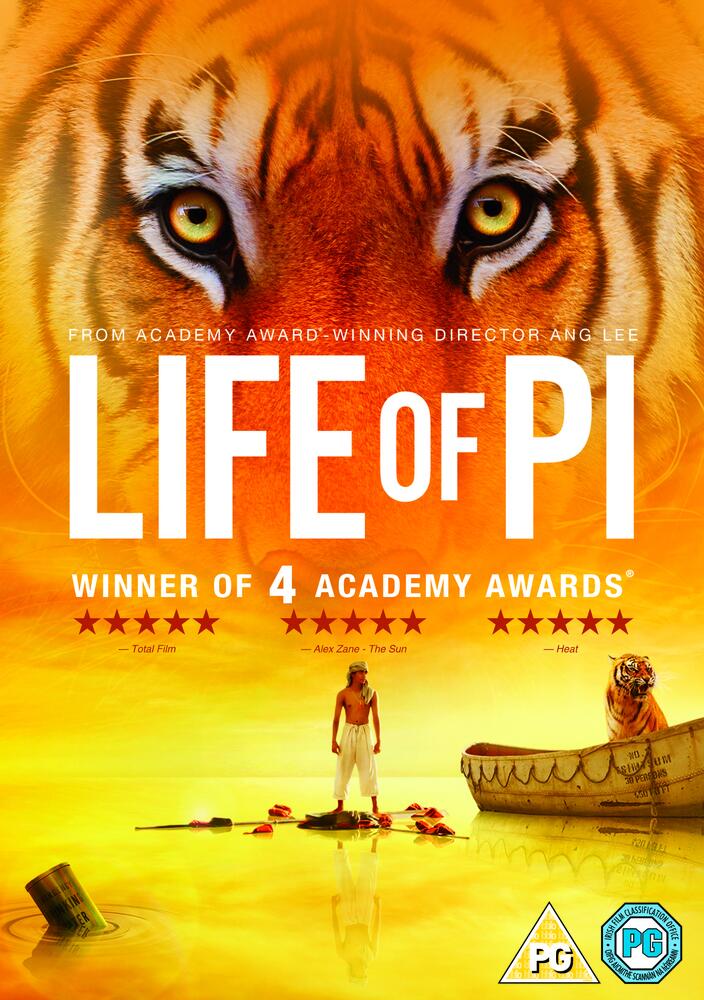 Life Of Pi DVD