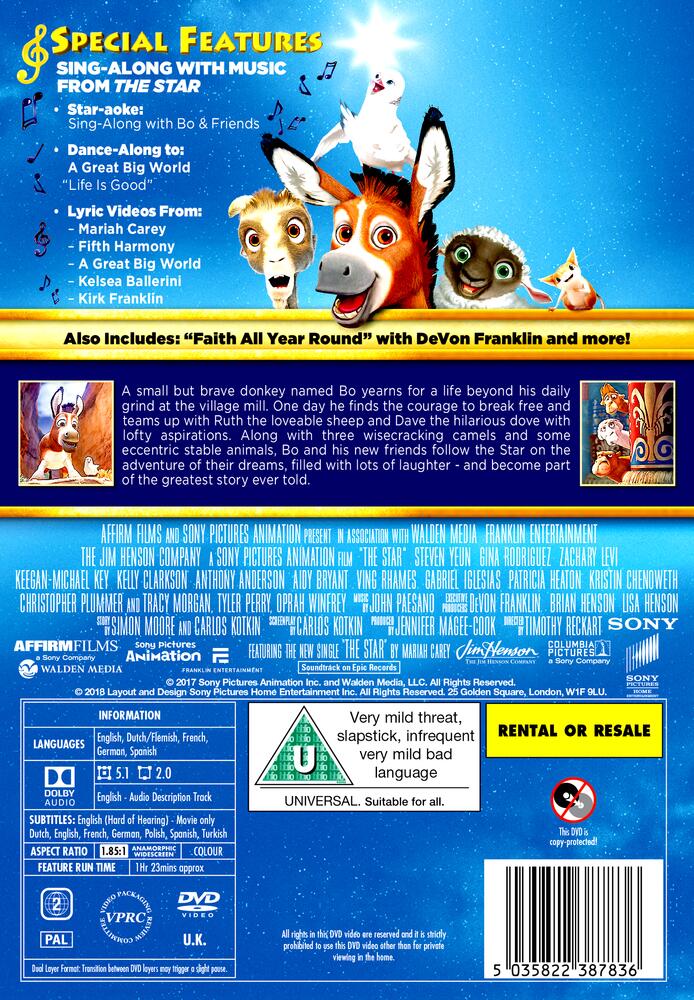 The Star DVD