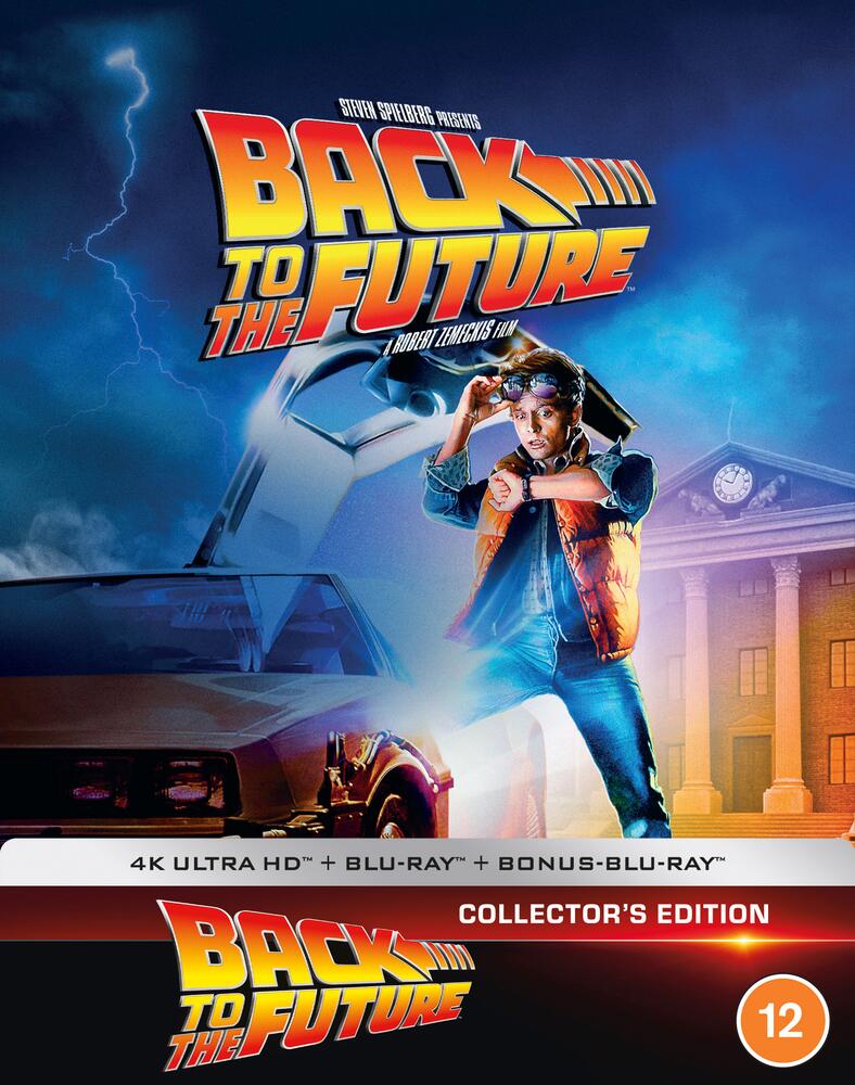 Back To The Future Limited Edition Steelbook 4K Ultra HD + Blu-Ray