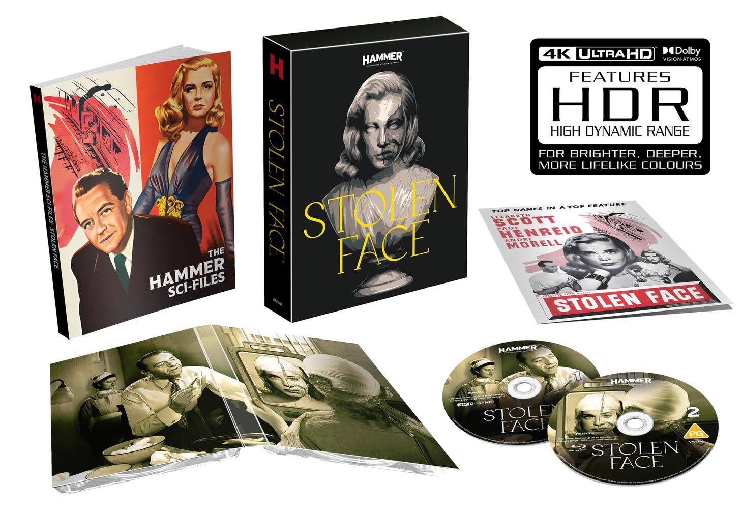 Stolen Face Limited Edition 4K Ultra HD + Blu-Ray