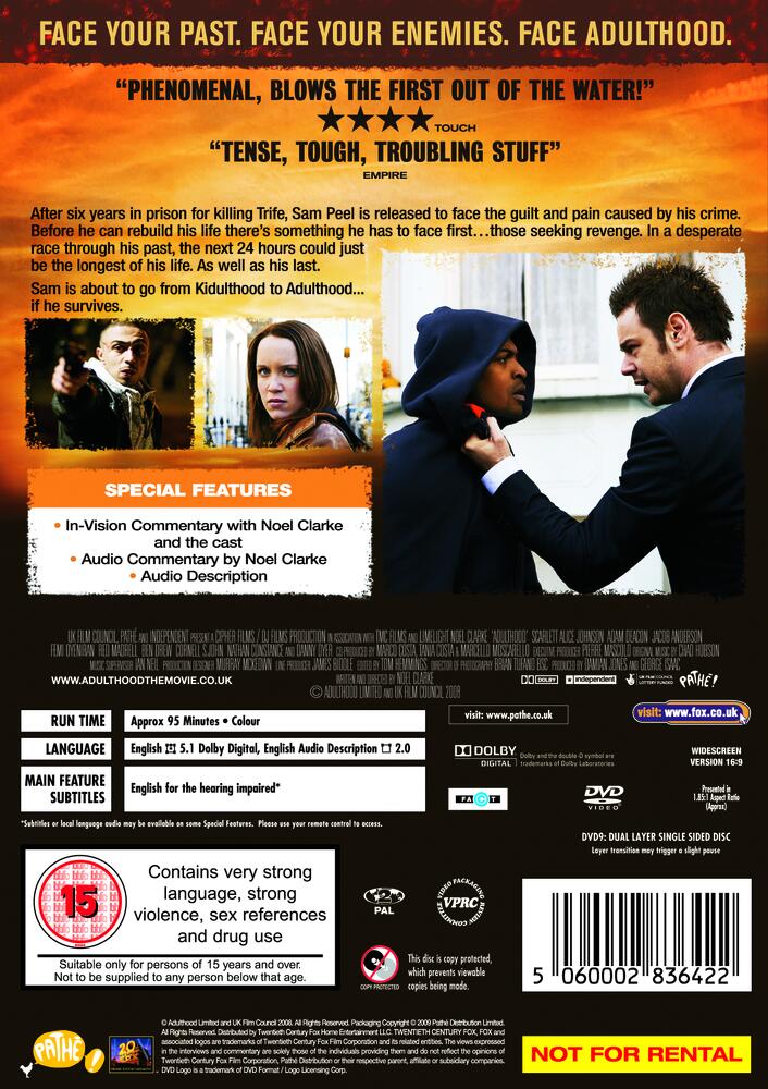Adulthood DVD