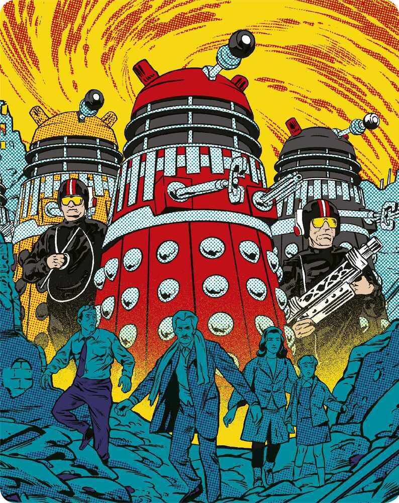 Daleks' Invasion Earth 2150 AD Steelbook 4K Ultra HD