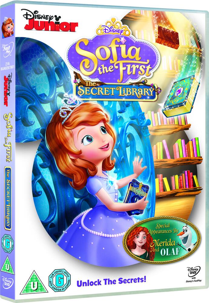 Sofia The First - The Secret Library DVD