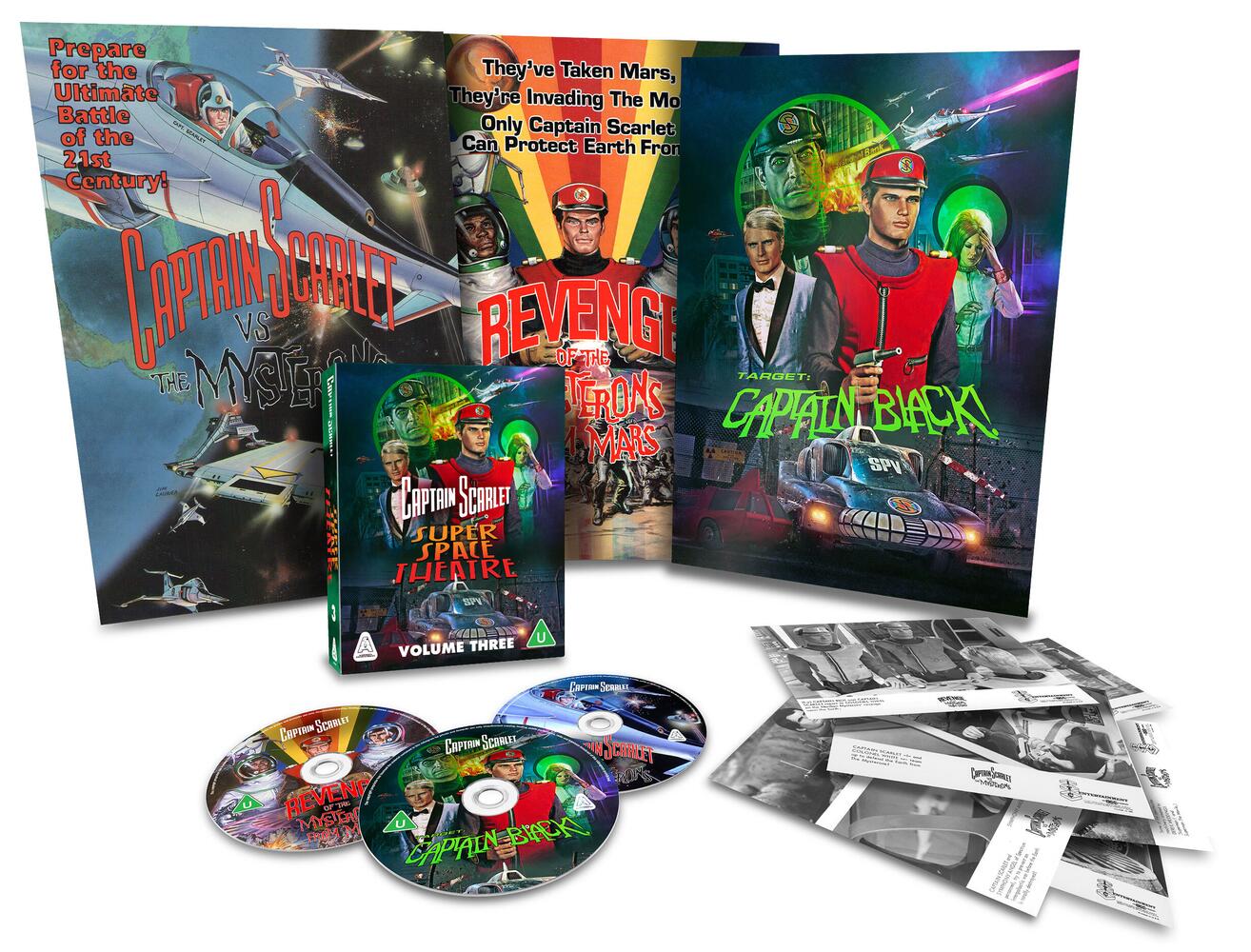 Captain Scarlet And The Mysterons - Super Space Theatre Volume 3 Blu-Ray
