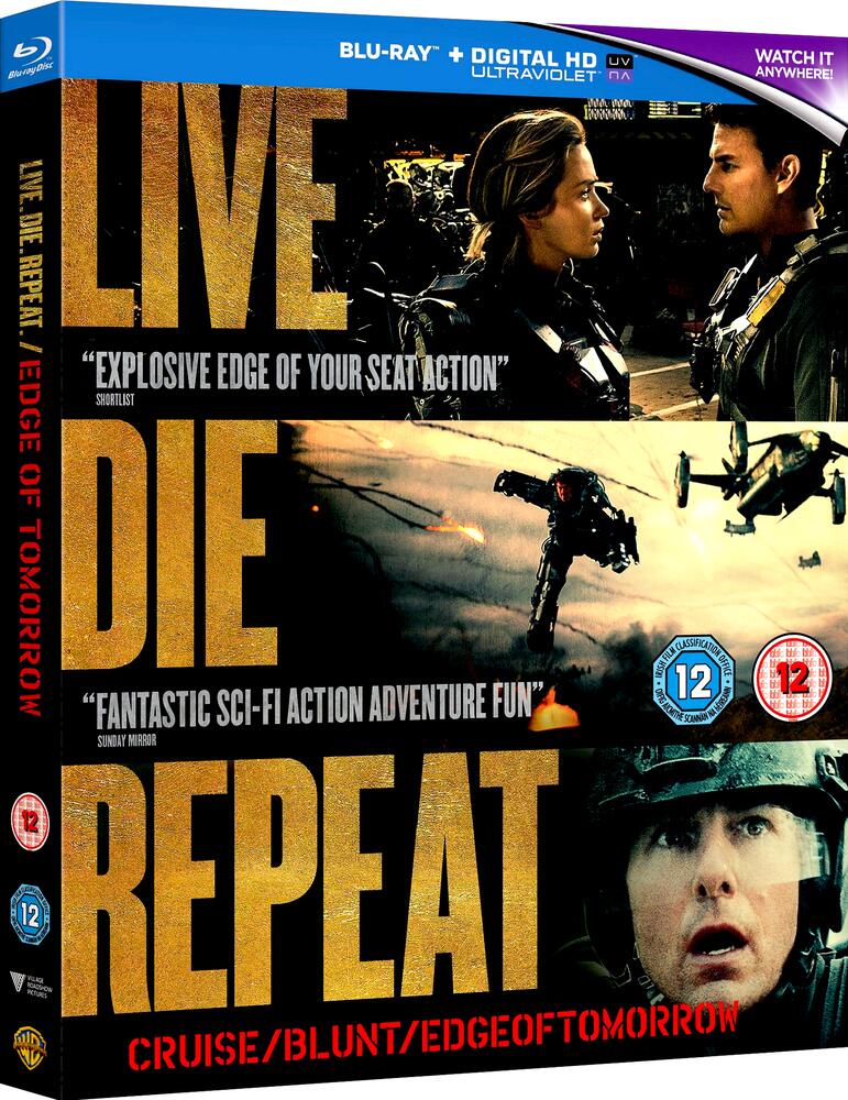 Edge Of Tomorrow Blu-Ray