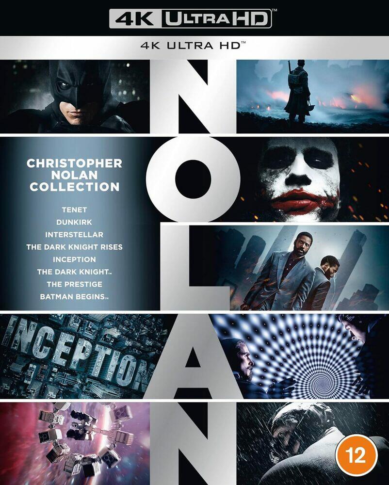 Christopher Nolan Collection (8 Films) 4K Ultra HD
