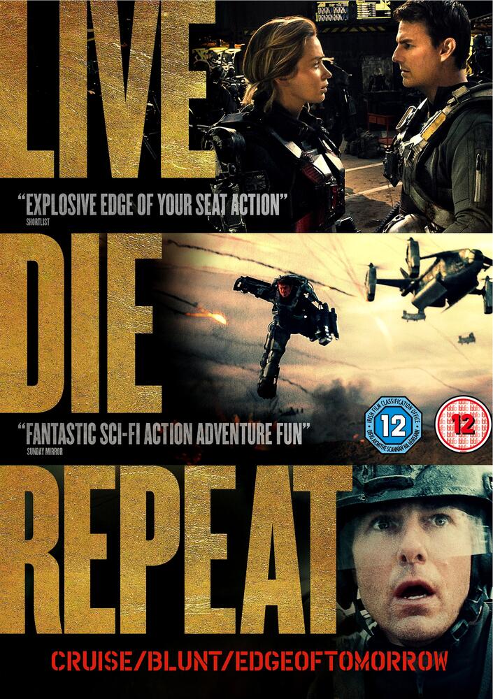 Live Die Repeat - Edge Of Tomorrow DVD
