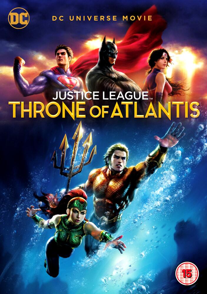 DC Justice League - Throne Of Atlantis DVD