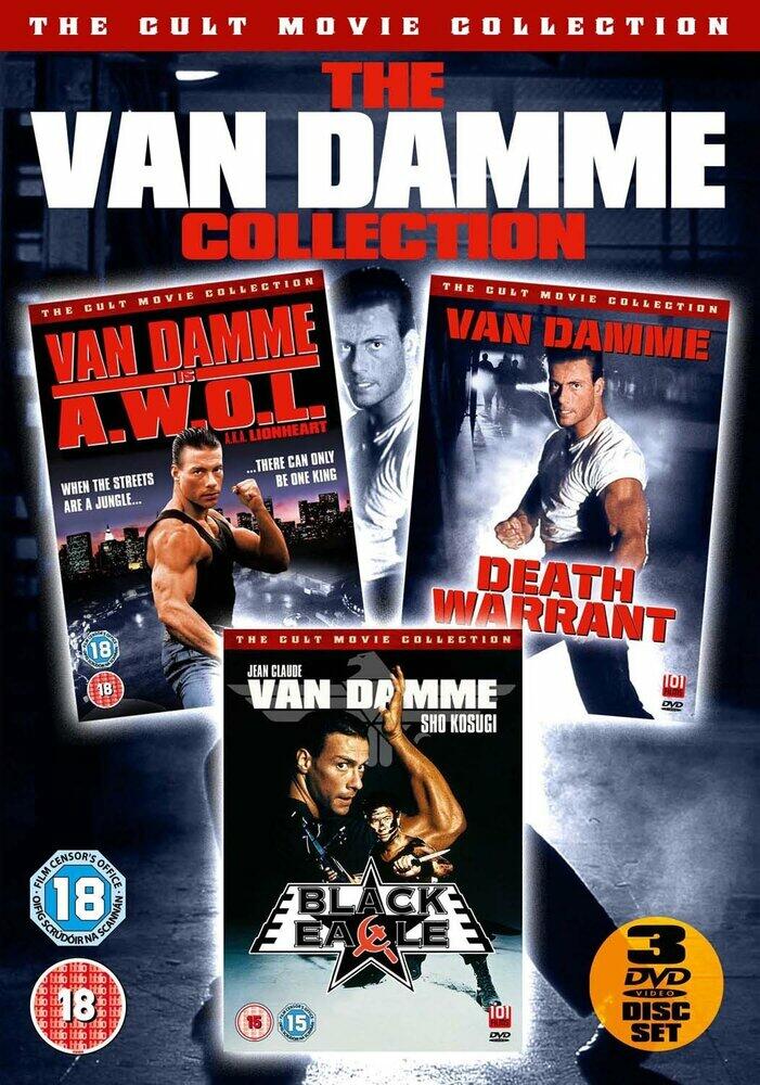 Van Damme - AWOL / Death Warrant / Black Eagle DVD