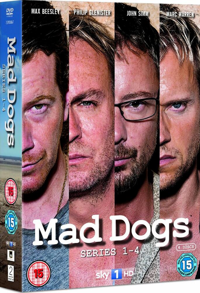 Mad Dogs Series 1 to 4 DVD