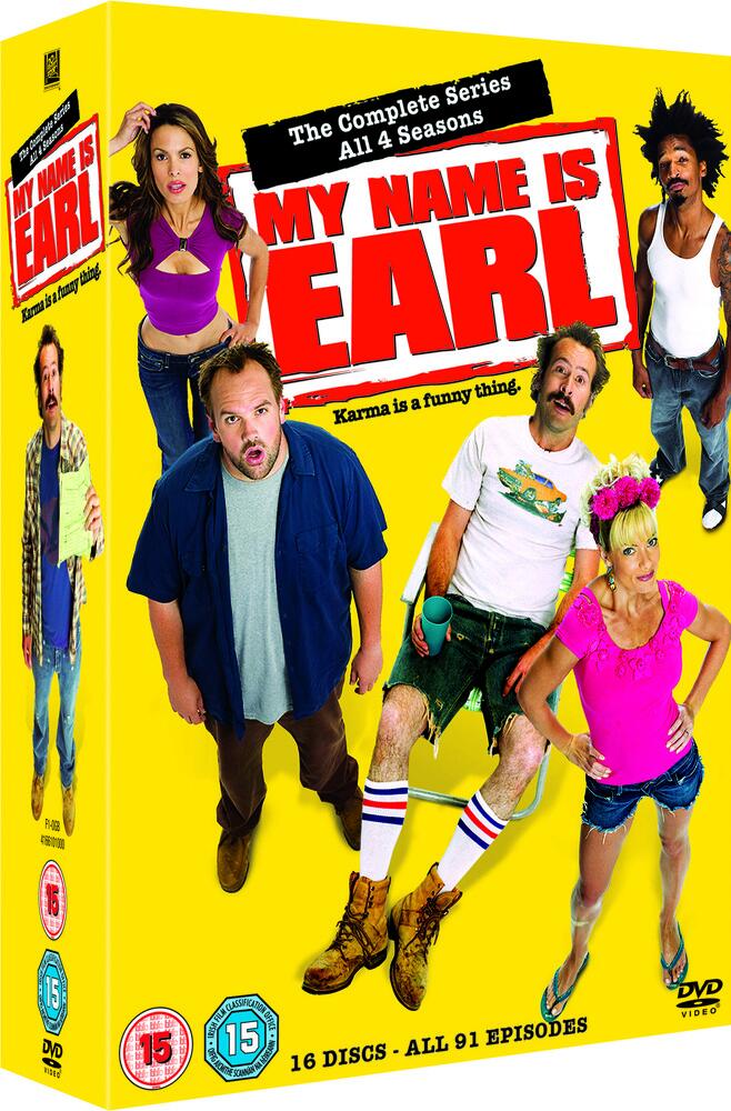 My Name Is Earl Seasons 1 to 4 Complete Collection DVD