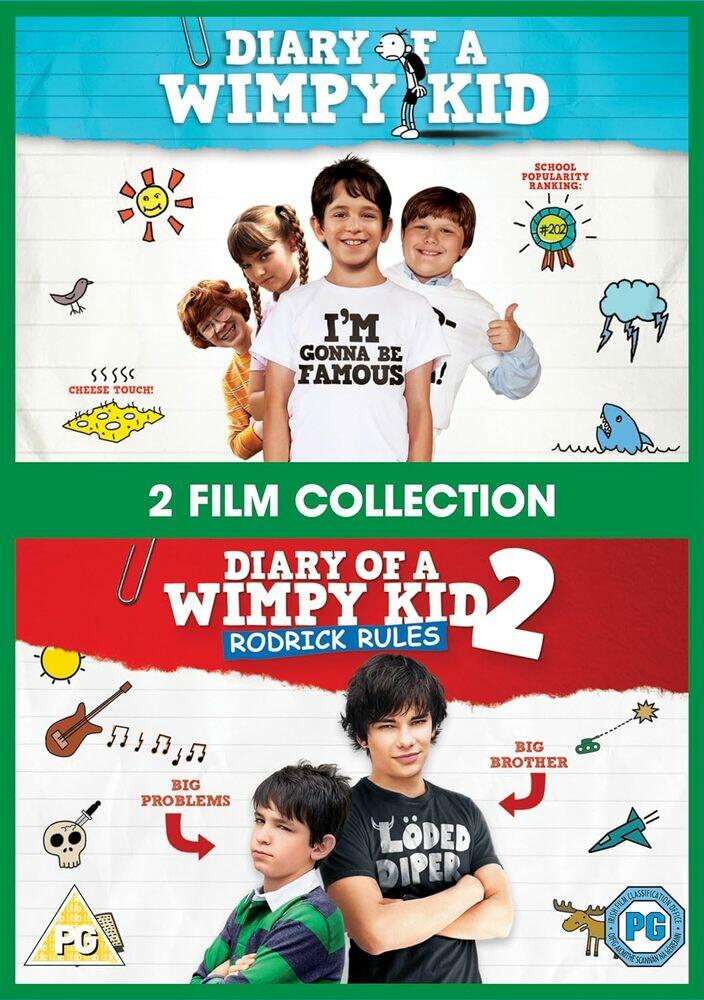 Diary Of A Wimpy Kid / Diary Of A Wimpy Kid 2 - Rodrick Rules DVD