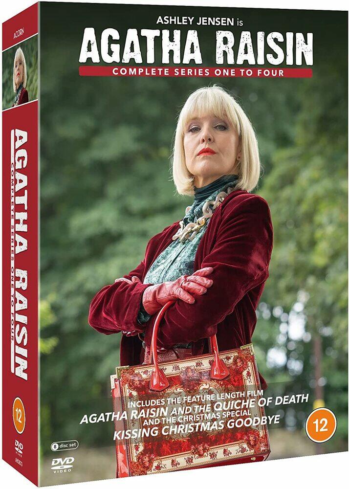 Agatha Raisin Series 1 to 4 + The Christmas Special DVD