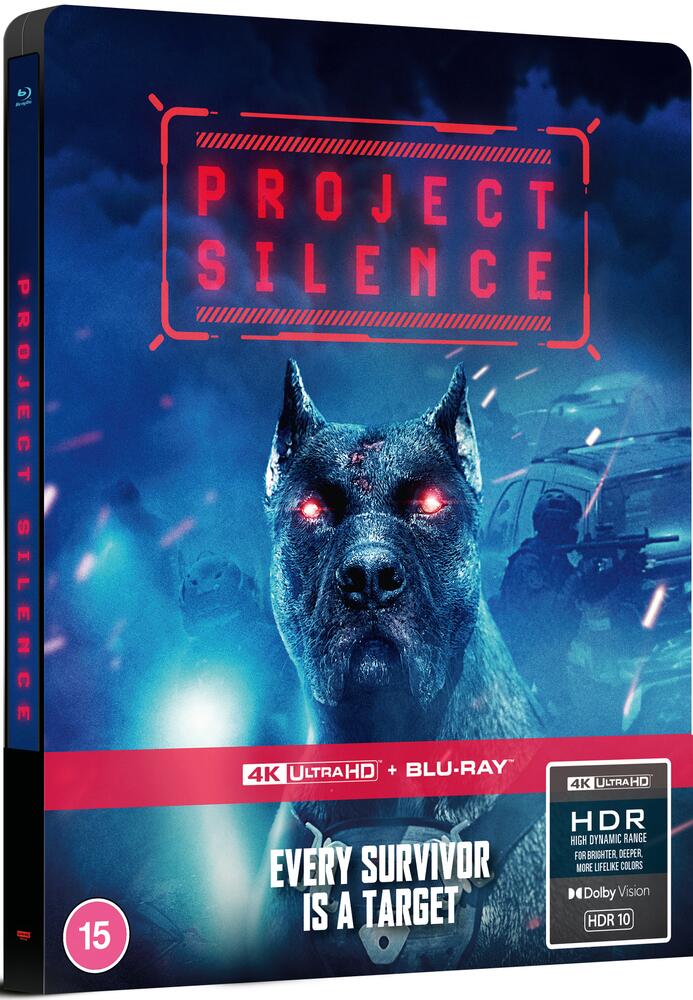 Project Silence Limited Edition Steelbook 4K ultra HD + Blu-Ray