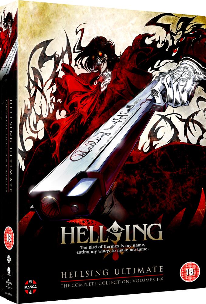 Hellsing Ultimate Volumes 1 to 10 Complete Collection DVD