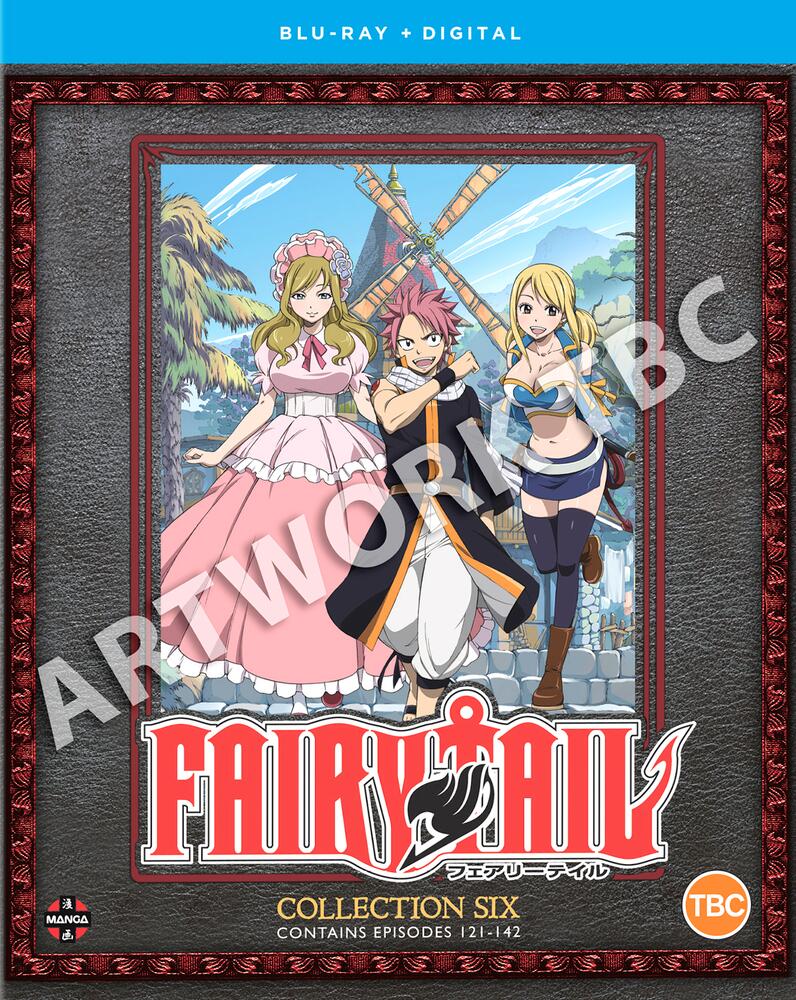 Fairy Tail Collection 6 – Episodes 121-142 Blu-Ray