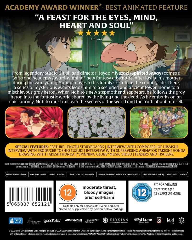 The Boy And The Heron Blu-Ray