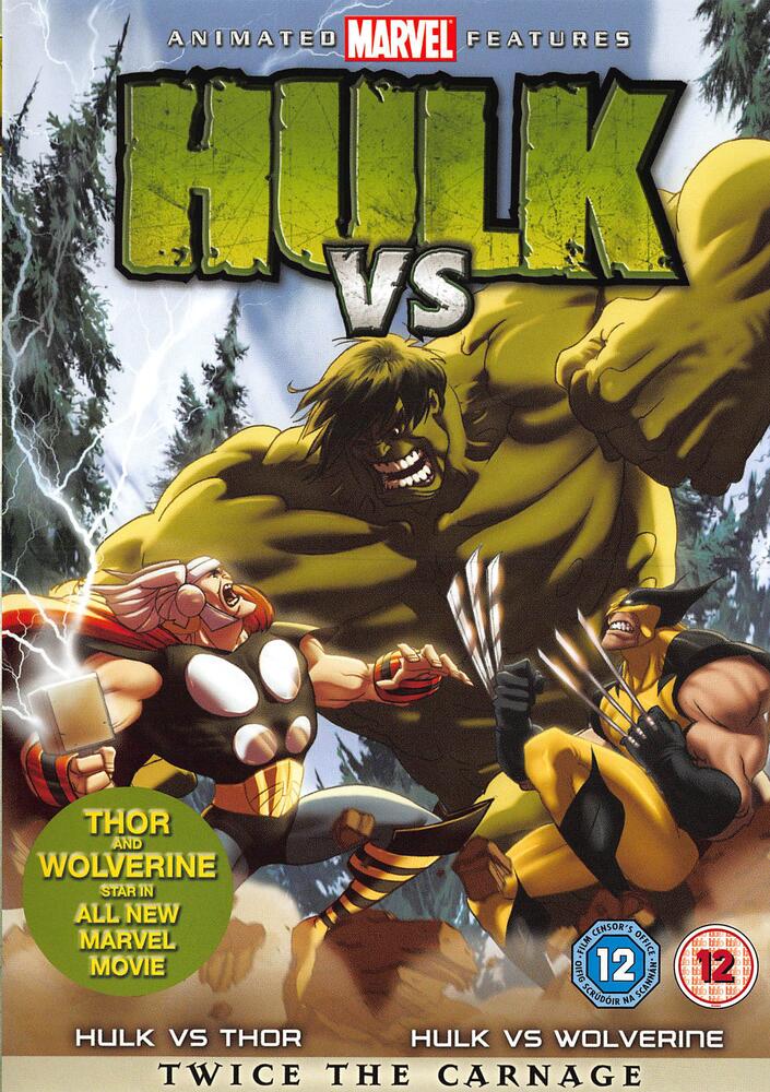 Hulk vs Wolverine / Hulk &amp; vs Thor DVD