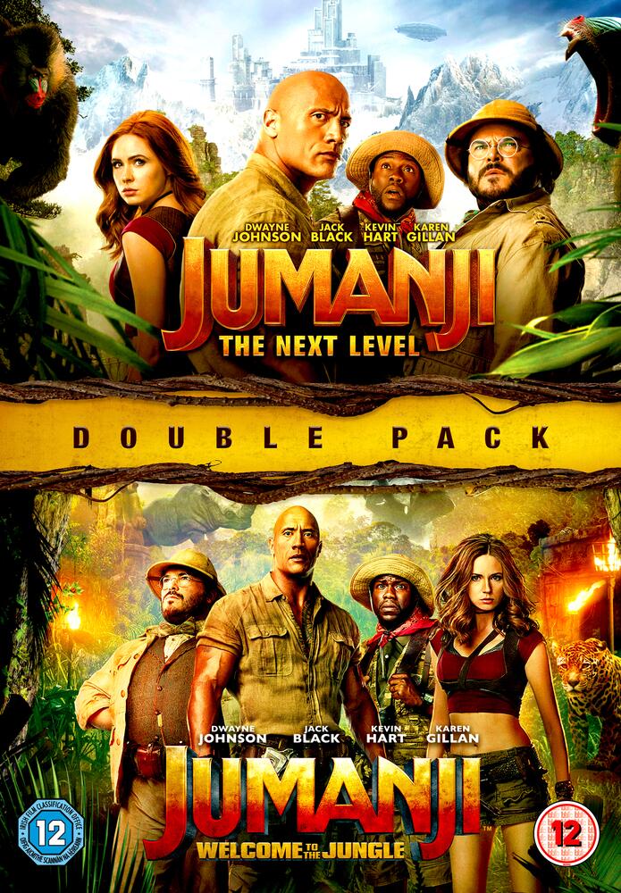 Jumanji - The Next Level / Welcome To The Jungle DVD