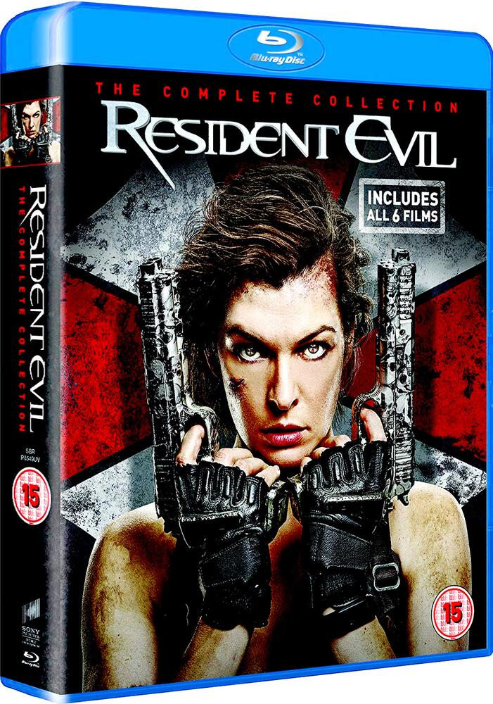 Resident Evil - The Complete Collection (6 Movies) Blu-Ray