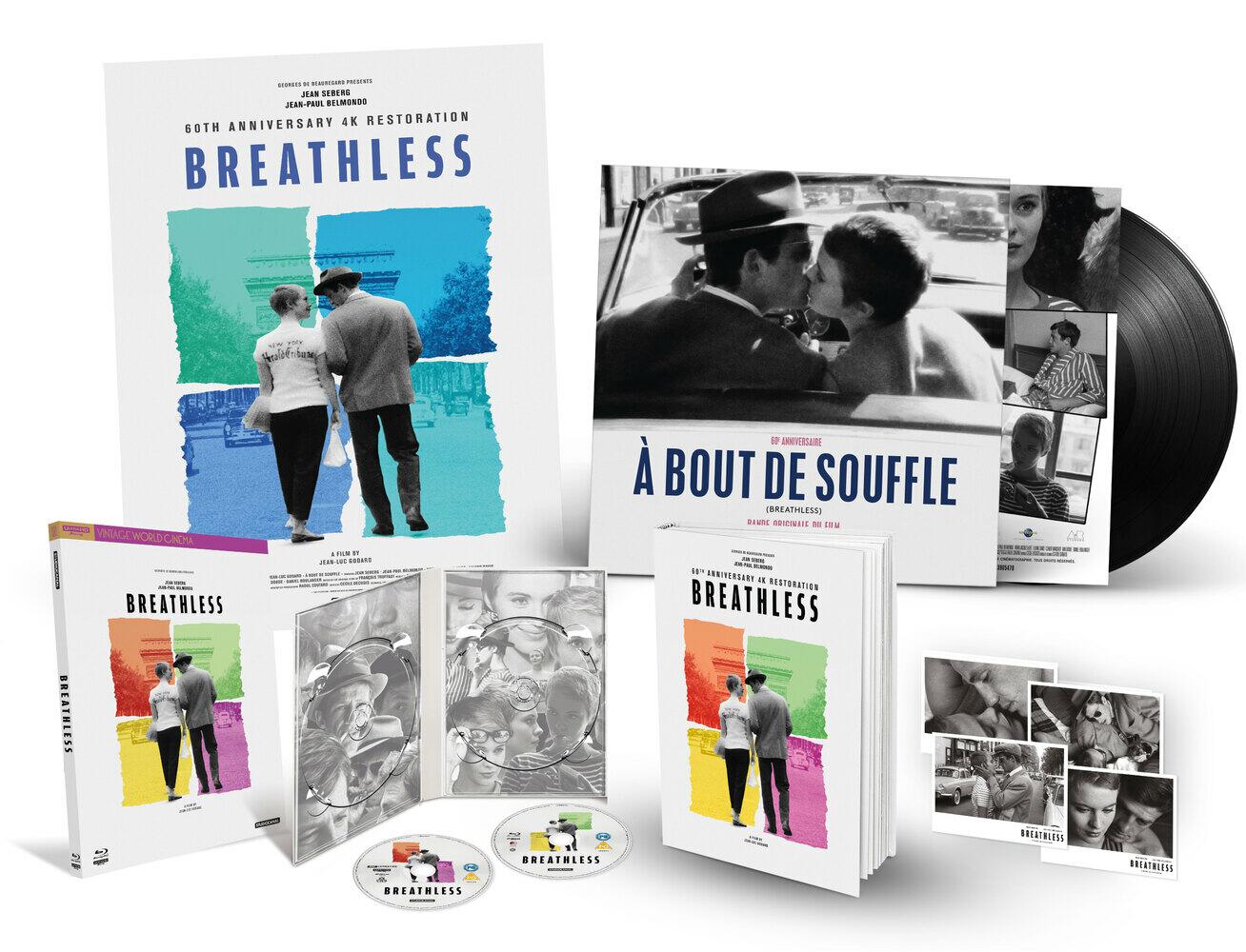 Breathless Anniversary Collectors Edition (With Booklet) 4K Ultra HD + Blu-Ray