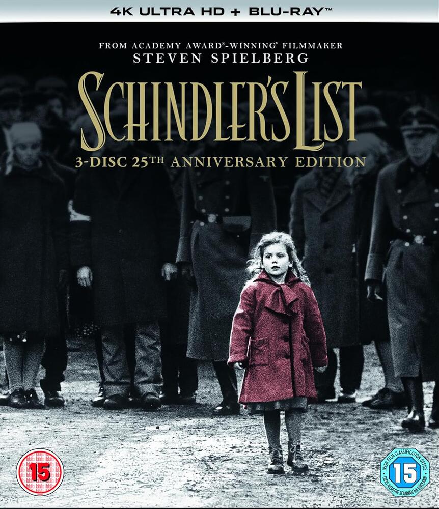 Schindlers List 4K Ultra HD + Blu-Ray