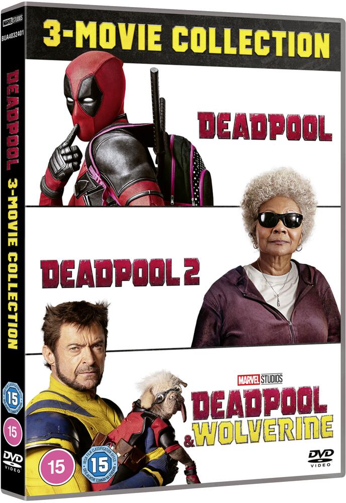 Deadpool 1 / Deadpool 2 / Deadpool 3 - Deadpool & Wolverine DVD