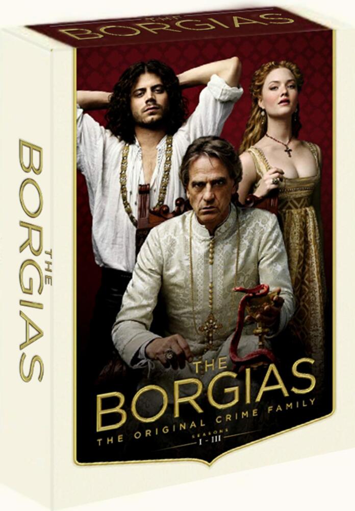 The Borgias Seasons 1 to 3 Complete Collection DVD