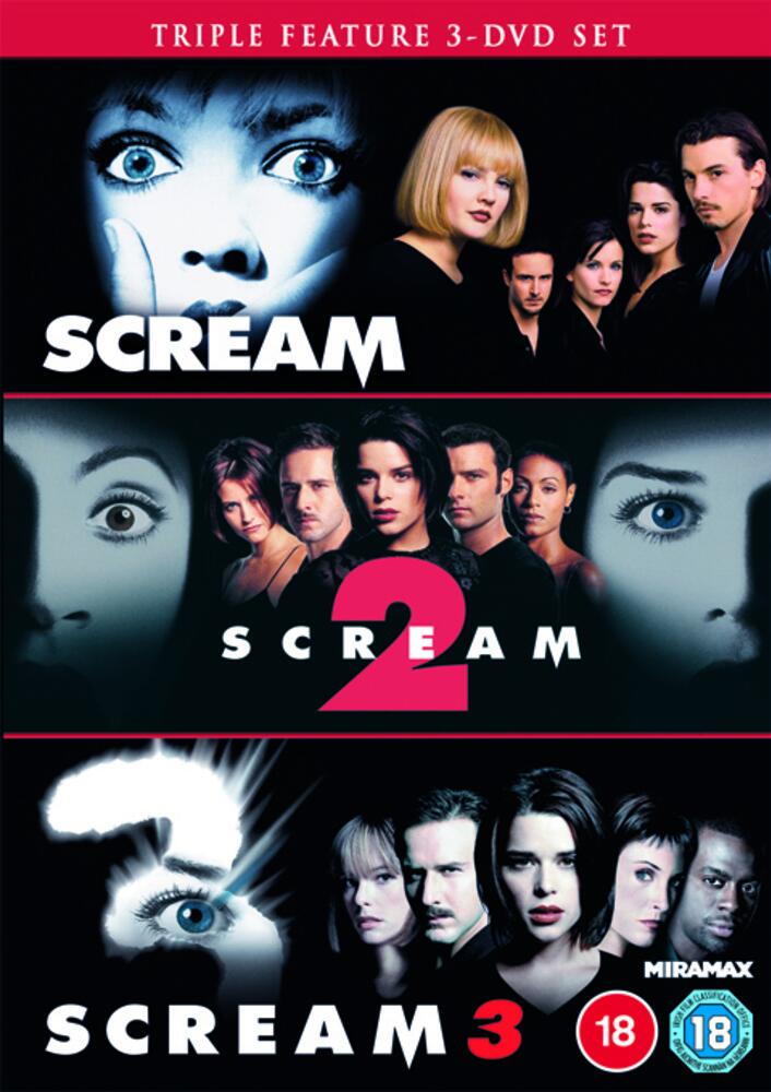 Scream Trilogy - Scream / Scream 2 / Scream 3 DVD
