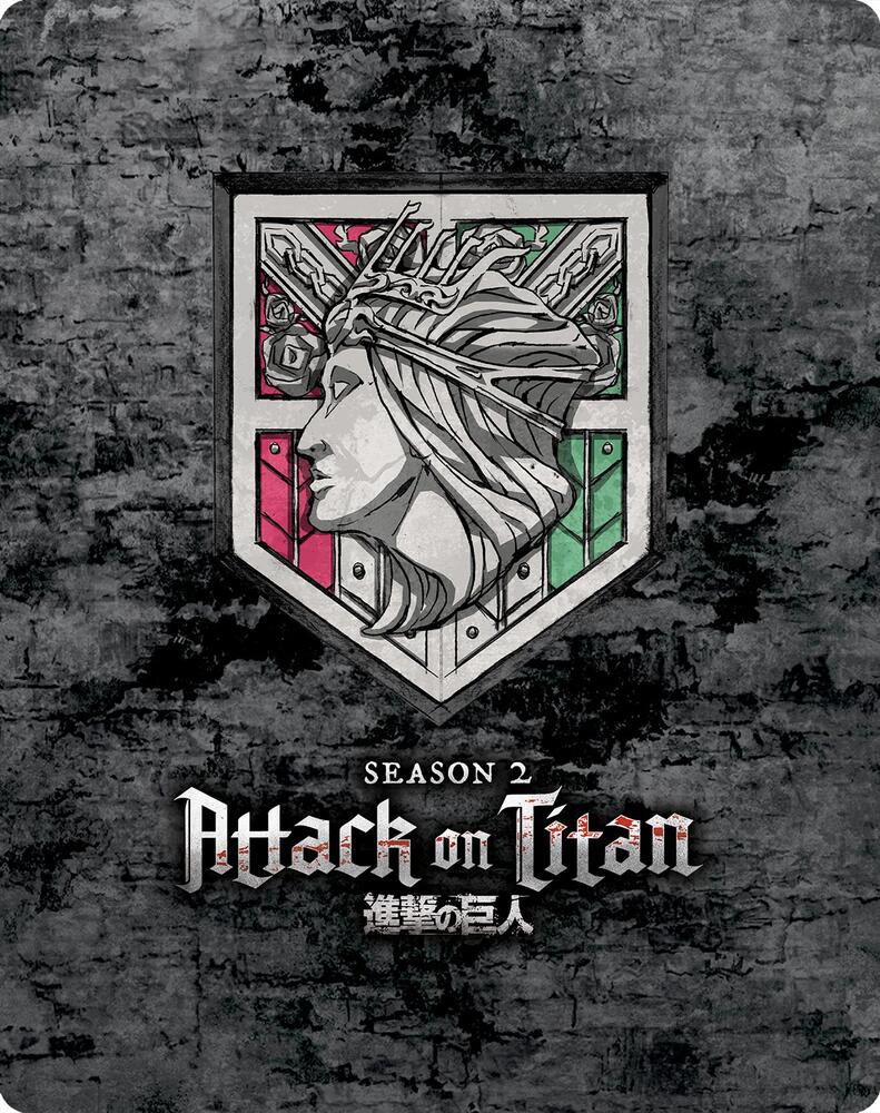 Attack On Titan Season 2 Limited Edition Steelbook Blu-Ray
