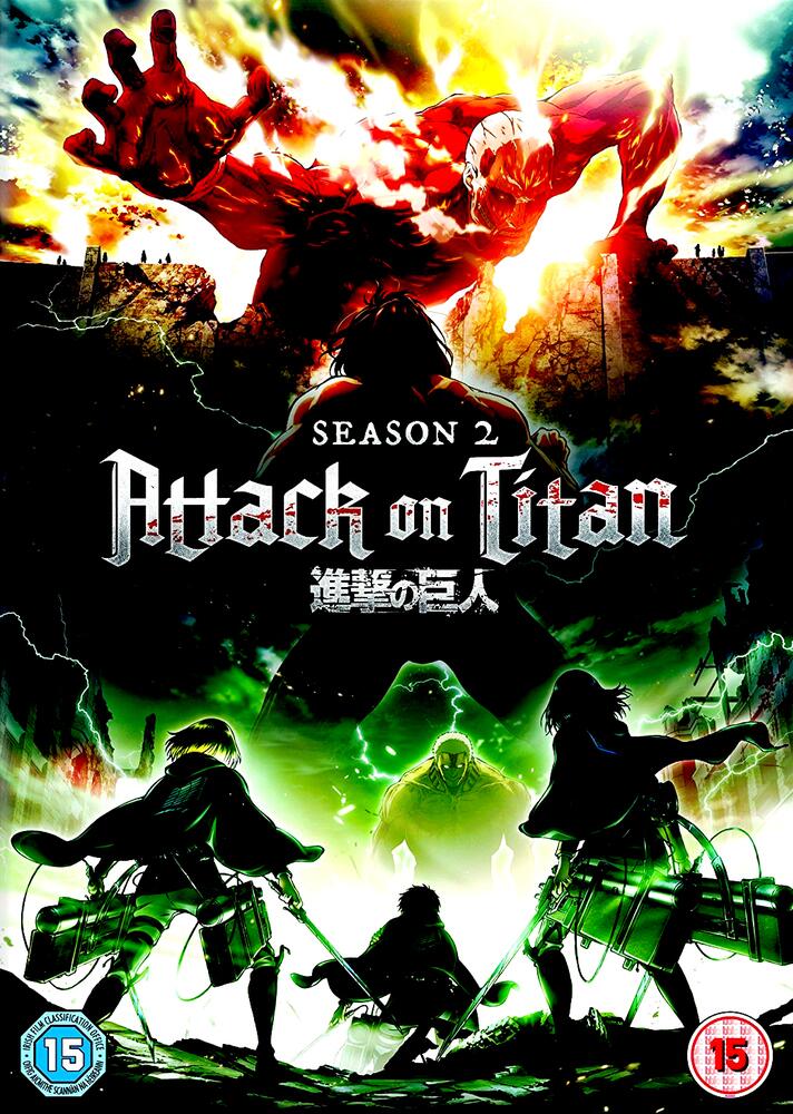 Attack On Titan Season 2 DVD