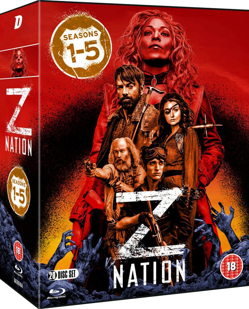 Z Nation Season 1 to 5 Blu-Ray