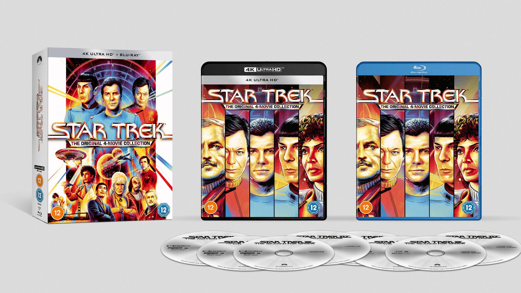 Star Trek - The Original Movie Collection 4K Ultra HD + Blu-Ray
