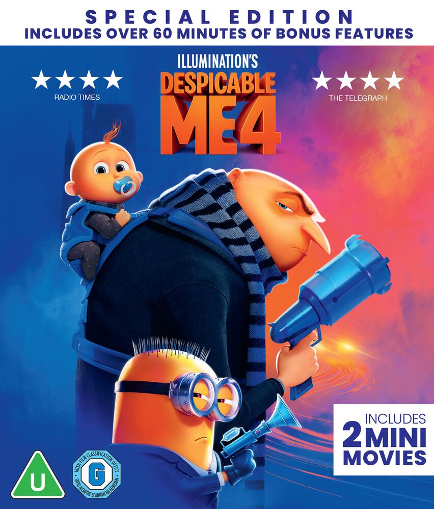 Despicable Me 4 Blu-Ray
