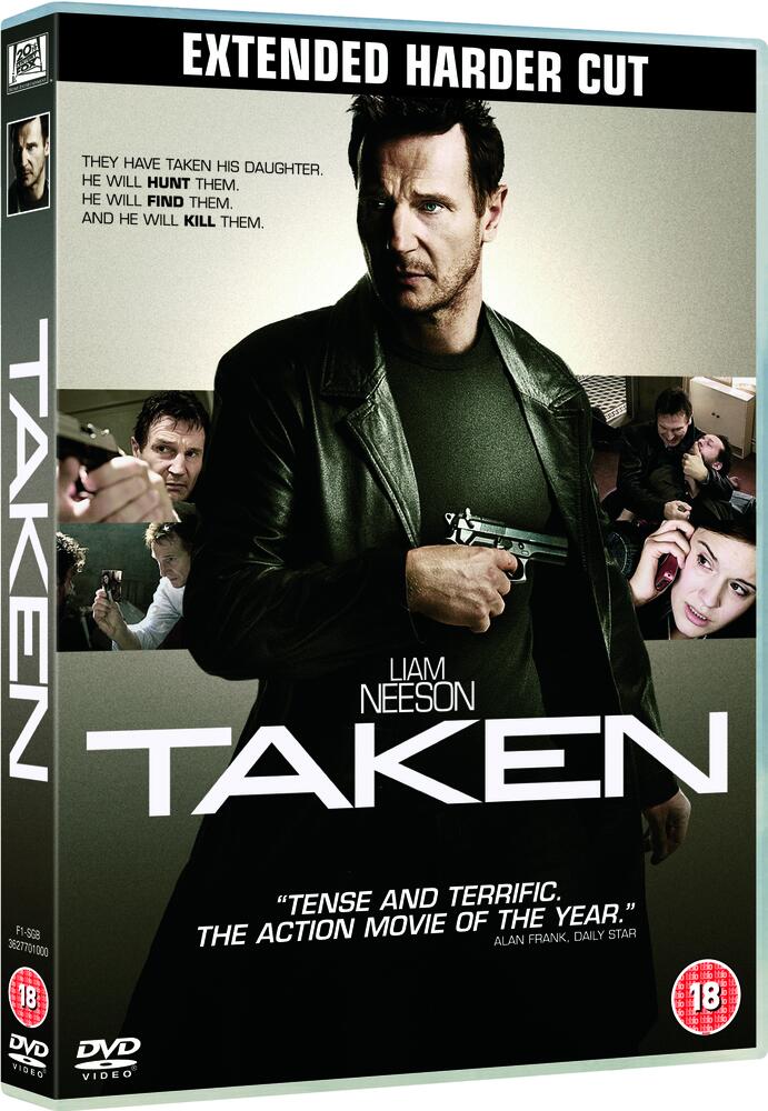 Taken - Extended Harder Cut DVD