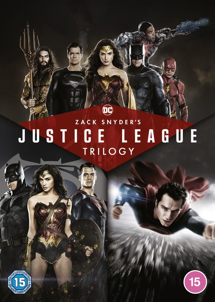 Zack Snyder's Justice League Trilogy DVD