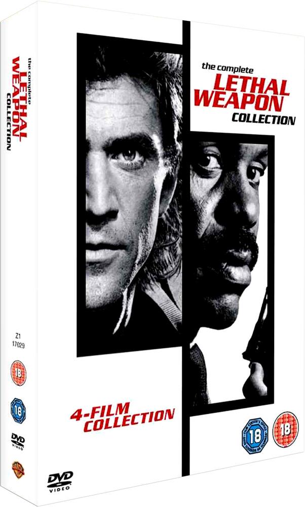 Lethal Weapon 1 to 4 Movie Collection DVD