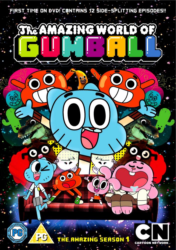 The Amazing Adventures Of Gumball Season 1 DVD